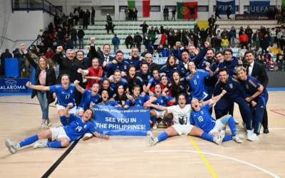 Storico traguardo per l’italfutsal femminile che si qualifica per il mondiale